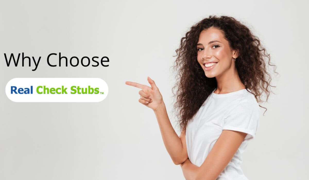 Choose Real Check Stubs
